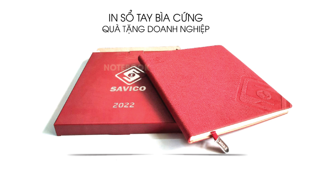 in sổ tay bìa cứng làm qùa tặng doanh nghiệp theo yêu cầu